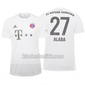 FC Bayern München David Alaba 27 Borte Fotballdrakt 2019-2020 Kortermet